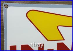 Vintage Burger King Porcelain Sign Fast Food Gas Station Pepsi Dew Mcdonalds