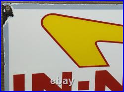 Vintage Burger King Porcelain Sign Fast Food Gas Station Pepsi Dew Mcdonalds