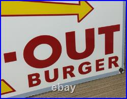 Vintage Burger King Porcelain Sign Fast Food Gas Station Pepsi Dew Mcdonalds