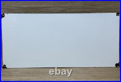 Vintage Burger King Porcelain Sign Fast Food Gas Station Pepsi Dew Mcdonalds