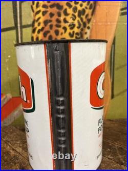 Vintage C. 1960 Orange Crush One Gallon Syrup Can Sign Coca Cola 7up Pepsi Dp