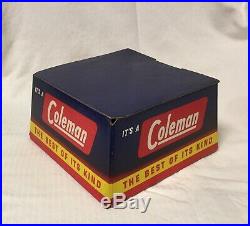 Vintage COLEMAN LANTERN Store Advertising Display Sign