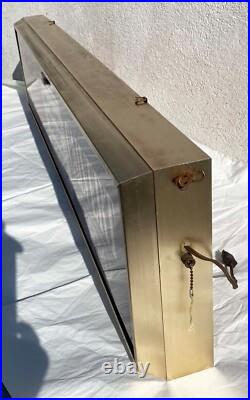 Vintage Calvert Whiskey Advertising Sign Electric Light 49 long! The soft