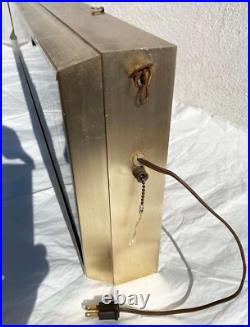 Vintage Calvert Whiskey Advertising Sign Electric Light 49 long! The soft