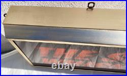 Vintage Calvert Whiskey Advertising Sign Electric Light 49 long! The soft