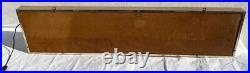 Vintage Calvert Whiskey Advertising Sign Electric Light 49 long! The soft