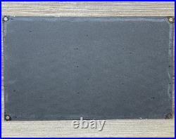 Vintage Campbell's Soup Porcelain Sign Cracker Gas Station Grocery Store Oil