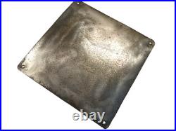 Vintage Case Pocket Knives Porcelain Metal Advertising Sign CARVE YOUR OWN PATH