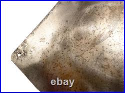 Vintage Case Pocket Knives Porcelain Metal Advertising Sign CARVE YOUR OWN PATH