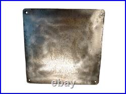 Vintage Case Pocket Knives Porcelain Metal Advertising Sign CARVE YOUR OWN PATH