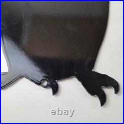 Vintage Case Tractors Sign Bald Eagle Porcelain Service Station Store Gas Sign