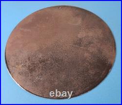 Vintage Casper Ghost Porcelain Sign Brunswick Tires Gasoline Pump Plate Sign