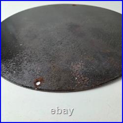 Vintage Caterpillar Sign Heavy Equipment Trucks Service Gas Porcelain Sign