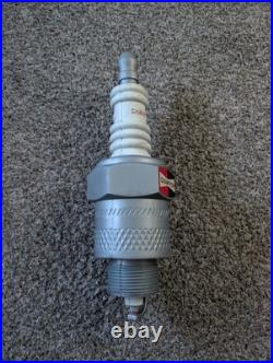 Vintage Champion Spark Plug Plastic Blow Mold Station Store Sign Display 3D 22