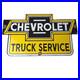 Vintage-Chevrolet-Advertising-Sign-Porcelain-Bow-Tie-Garage-Auto-Sign-01-tcj