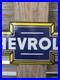 Vintage-Chevrolet-Bow-Tie-Porcelain-Sign-Appx-19-5-X-7-01-qf