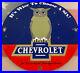 Vintage-Chevrolet-Owl-Porcelain-Sign-Metal-Gasoline-Motor-Oil-11-3-4-Dealership-01-kqen