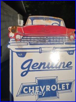Vintage Chevrolet Porcelain Sign Used Cars Service Chevy Dealer Truck Auto Sales Vintage Chevrolet Porcelain Sign Used Cars Service Chevy Dealer Truck Auto Sales