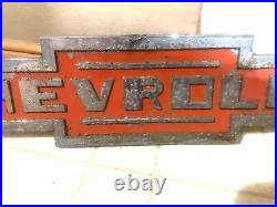 Vintage Chevrolet Sign Emblem Chevrolet Truck Emblem 1950-60