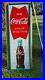Vintage-Coca-Cola-Fishtail-Sign-Soda-Pop-Gas-Station-54-Metal-Rare-mca-1159-01-eizj