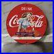 Vintage-Coca-Cola-Porcelain-Sign-Soda-Advertising-Coke-Dome-Pin-Up-Oil-Gasstaion-01-cf
