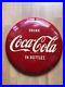 Vintage-Coke-Button-16-Tin-Sign-Button-Advertising-Drink-Coca-Cola-In-Bottles-01-pan