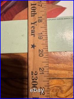 Vintage Coke Sign Cardboard 1967