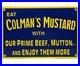 Vintage-Colman-s-Mustard-Porcelain-Sign-Oil-Gas-Station-Restaurant-Diner-Ketchup-01-lzs