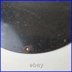 Vintage Colt Sign Firearm Porcelain Gas Pump Man Cave Collection Ad Store Sign