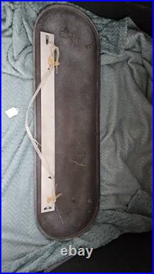 Vintage Conoco Gas Cast Aluminum Sign Rare And Heavy Only One On Ebay! 36x11