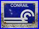 Vintage-Conrail-Railroad-Porcelain-Sign-Old-Train-Csx-Rail-Service-Gas-Oil-01-ib