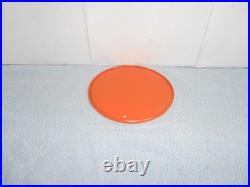 Vintage Crushy Orange Crush Soda Pop Advertising Sign Embossed Tin Metal Tacker