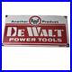 Vintage-DeWalt-Tools-Porcelain-Sign-Auto-Klein-Tools-Mechanic-Garage-Shop-Sign-01-wz