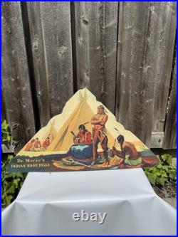 Vintage, Dr. Morse's Root Pills Advertising Sign