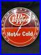 Vintage-Dr-Pepper-Hot-or-Cold-Round-Covered-Thermometer-Original-01-txy