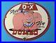 Vintage-Dumbo-Gas-Motor-Oil-Plate-DX-Diamond-Gasoline-Porcelain-Walt-Disney-Sign-01-dku