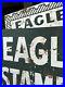 Vintage-Eagle-Stamp-Heavy-Metal-Painted-Double-Sided-Sign-Original-Advertisement-01-zju