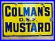 Vintage-Enamel-Colmans-dsf-Mustard-One-Sided-Advertising-Sign-01-ucv