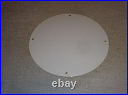 Vintage Enarco White Rose Gasoline 11 3/4 Porcelain Metal Canada Gas & Oil Sign