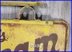 Vintage Erickson's Sunbeam Bread Bakery Store Sign Double Sided Metal 30 X 20