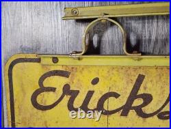 Vintage Erickson's Sunbeam Bread Bakery Store Sign Double Sided Metal 30 X 20