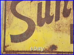 Vintage Erickson's Sunbeam Bread Bakery Store Sign Double Sided Metal 30 X 20