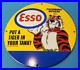 Vintage-Esso-Gasoline-Porcelain-Tiger-Motor-Oil-Service-Advertising-Pump-Sign-01-bax