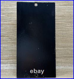 Vintage Esso Rest Room Porcelain Sign Gas Station Cleaning Motor Oil Pump Plate