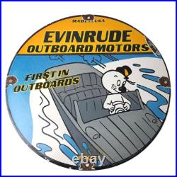 Vintage Evinrude Outboards Porcelain Sign Boat Motor Gas Engines Casper Sign Vintage Evinrude Outboards Porcelain Sign Boat Motor Gas Engines Casper Sign