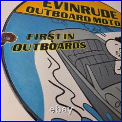 Vintage Evinrude Outboards Porcelain Sign Boat Motor Gas Engines Casper Sign Vintage Evinrude Outboards Porcelain Sign Boat Motor Gas Engines Casper Sign