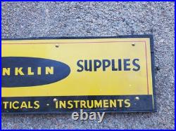 Vintage FRANKLIN LIVESTOCK SUPPLIES SIGN