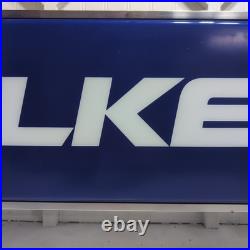 Vintage Falken Tire Sign 2 Sided Light 36X12X6VGC