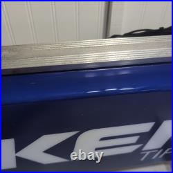 Vintage Falken Tire Sign 2 Sided Light 36X12X6VGC