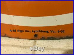 Vintage Farm Feed Sign 1958 Larro Feeds Sign Lynchburg Va Vintage Metal Sign